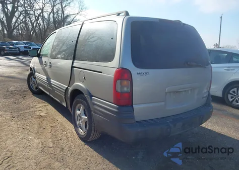 2005 Pontiac Montana M16 W/1Sa Pkg. from USA, damaged, VIN 1GMDV23E45D117775